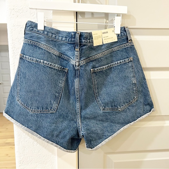 NWT Agolde Dee Denim Shorts Enamour - Picture 3 of 5